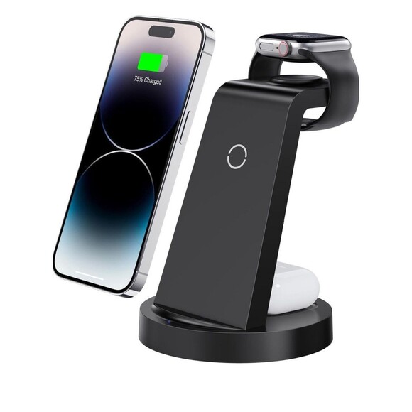 3 in 1 Wireless Charging Station - Picture 1 of 9